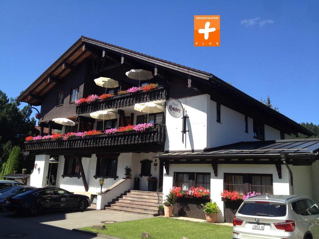 Kur- Und Ferienhotel Haser Oberstaufen Exterior foto